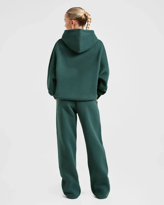 Klassisk, mjuk och oversized hoodie