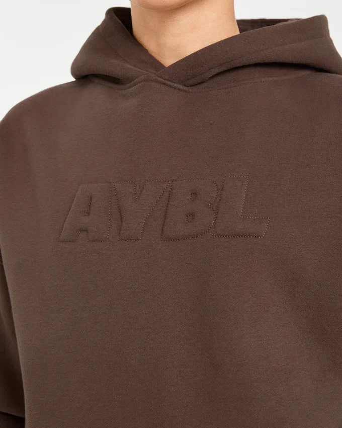 Klassisk, mjuk och oversized hoodie