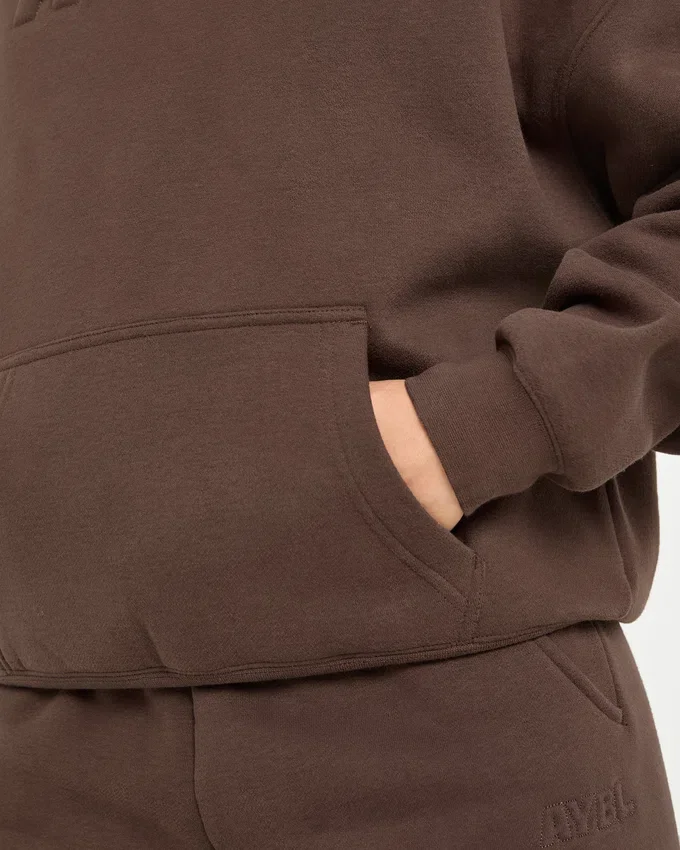 Klassisk, mjuk och oversized hoodie