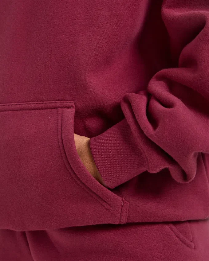 Klassisk, mjuk och oversized hoodie