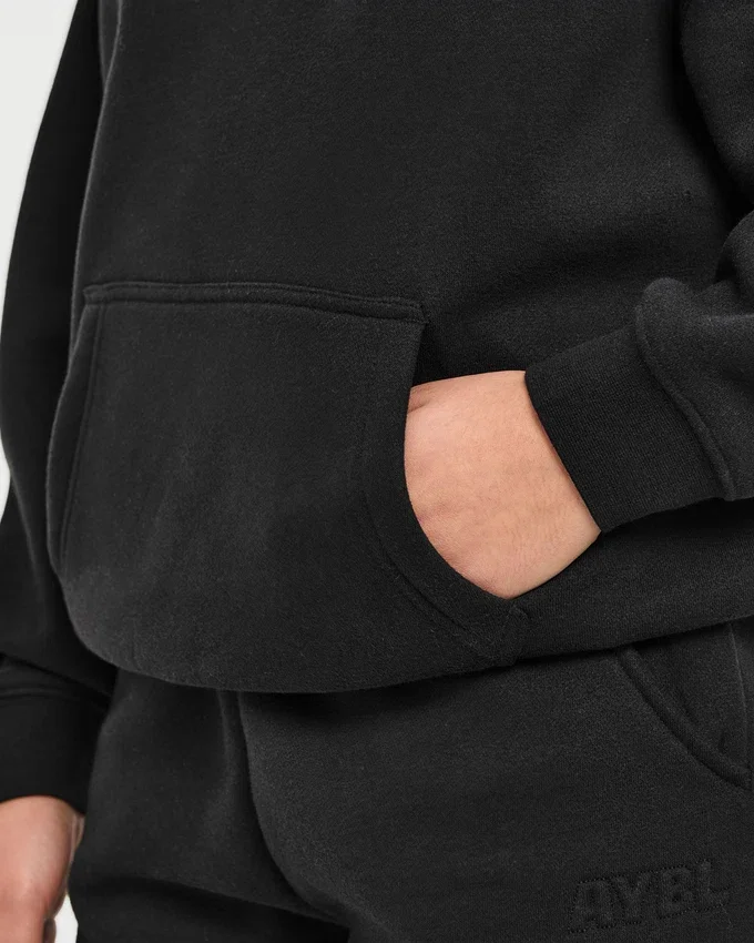 Klassisk, mjuk och oversized hoodie