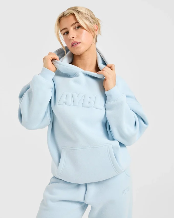 Klassisk, mjuk och oversized hoodie