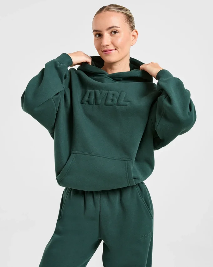 Klassisk, mjuk och oversized hoodie