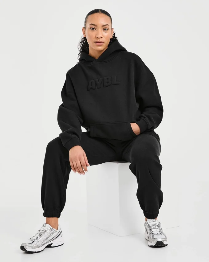 Klassisk, mjuk och oversized hoodie