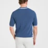 Klassisk stickad polotröja