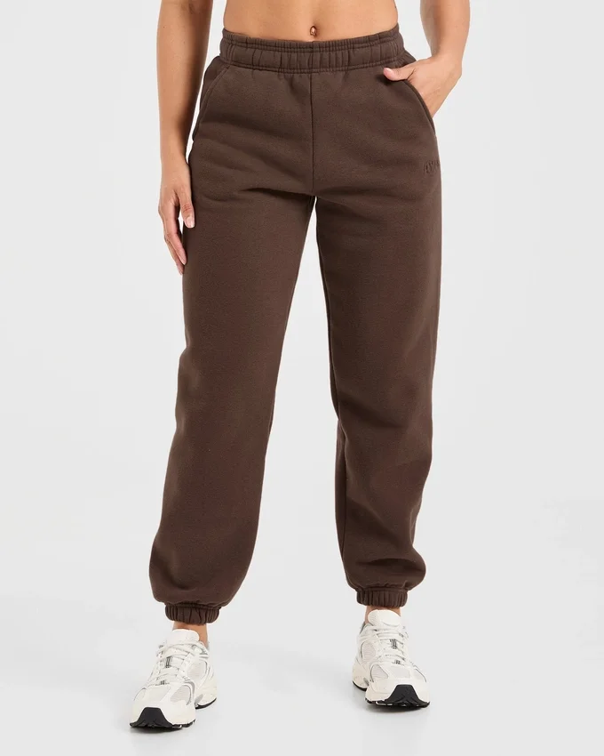 Klassiska, mjuka mjukisbyxor i oversized-modell