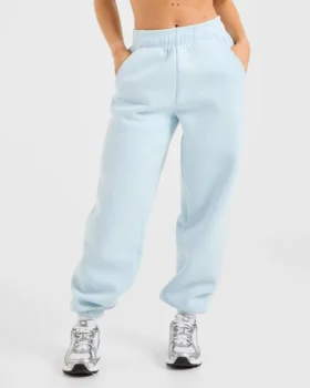 Klassiska, mjuka mjukisbyxor i oversized-modell