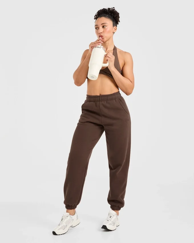 Klassiska, mjuka mjukisbyxor i oversized-modell