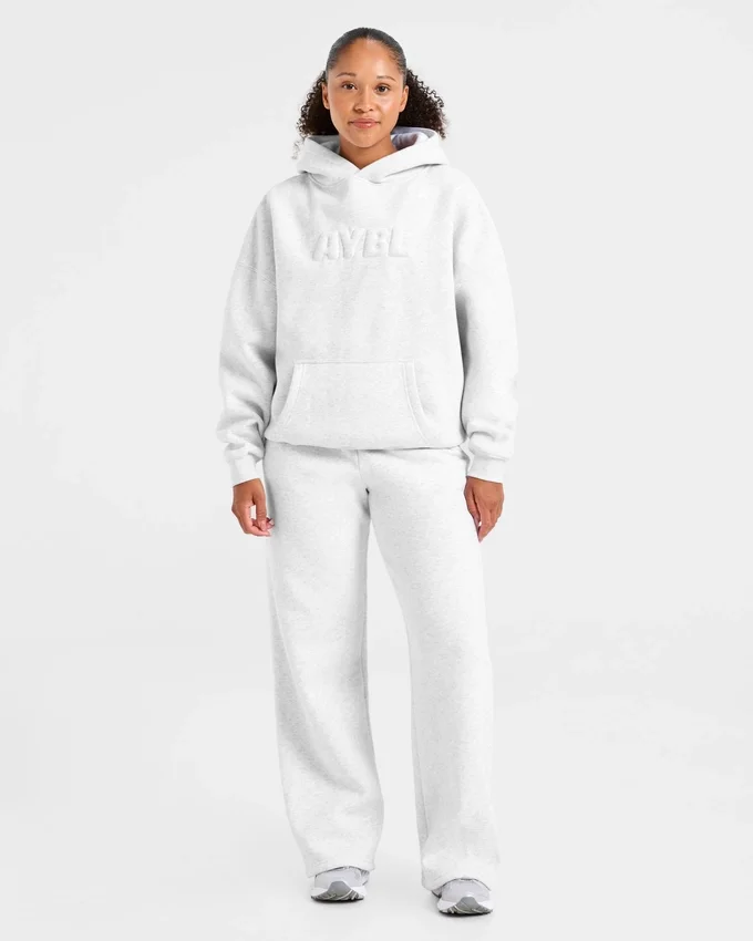 Klassiska, mjuka mjukisbyxor i oversized-modell med raka ben