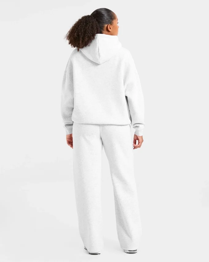 Klassiska, mjuka mjukisbyxor i oversized-modell med raka ben
