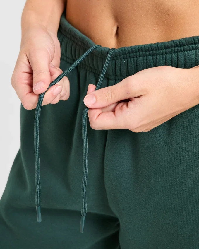 Klassiska, mjuka mjukisbyxor i oversized-modell med raka ben