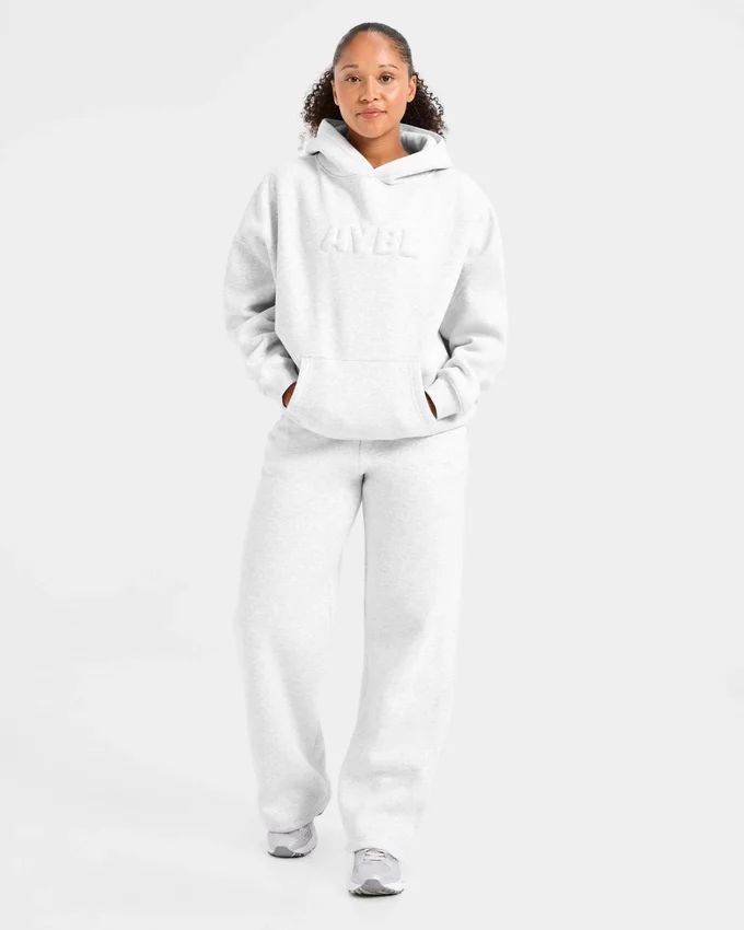 Klassiska, mjuka mjukisbyxor i oversized-modell med raka ben
