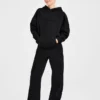 Klassiska, mjuka mjukisbyxor i oversized-modell med raka ben