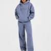 Klassiska, mjuka mjukisbyxor i oversized-modell med raka ben