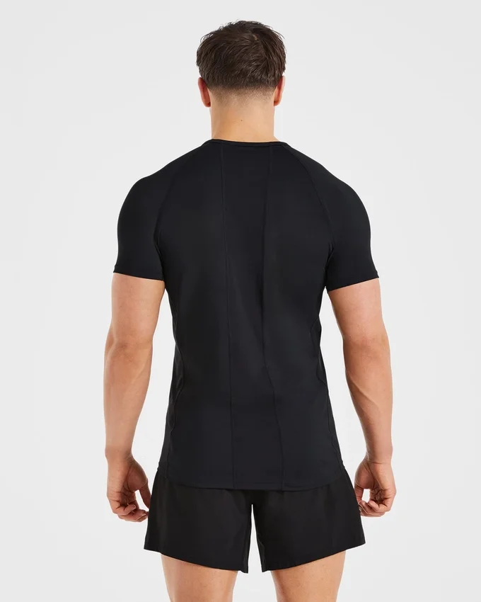Kompressions-T-shirt med avslappnad passform