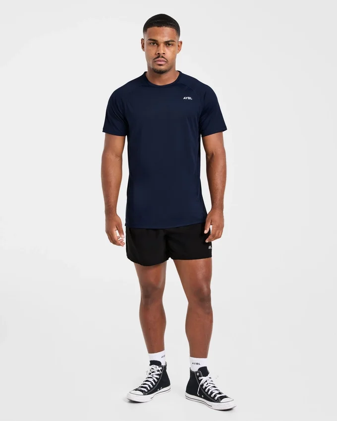 Kompressions-T-shirt med avslappnad passform