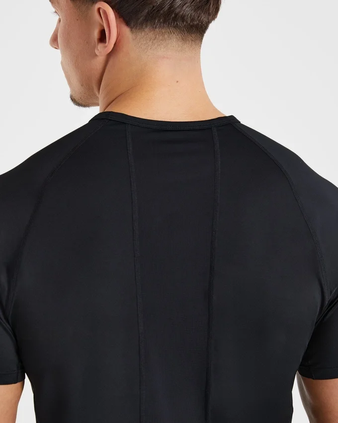 Kompressions-T-shirt med avslappnad passform