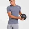 Kompressions-T-shirt med avslappnad passform