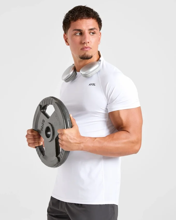 Kompressions-T-shirt med avslappnad passform