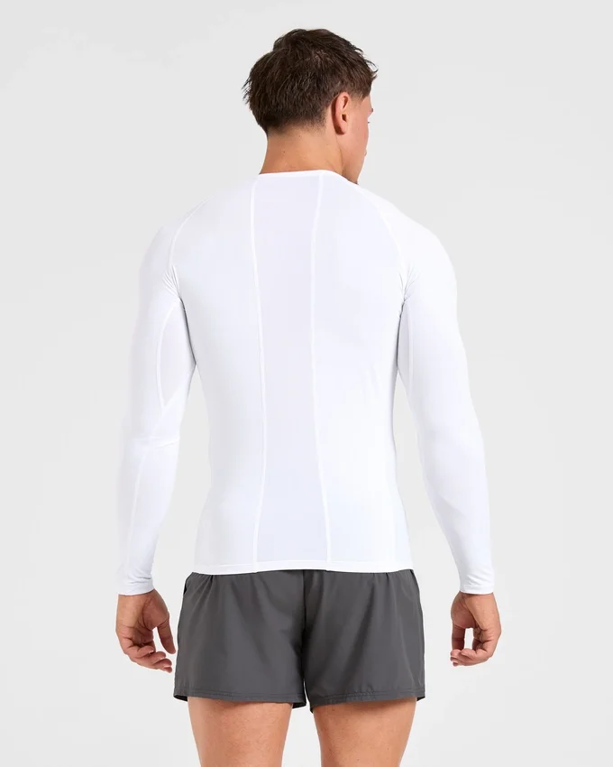 Kompressions-T-shirt med långa ärmar