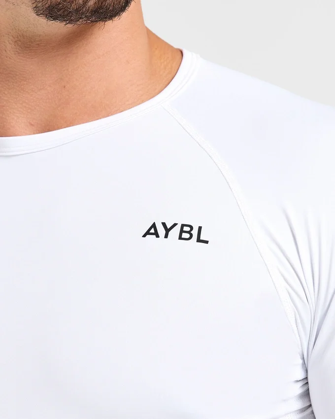 Kompressions-T-shirt med långa ärmar