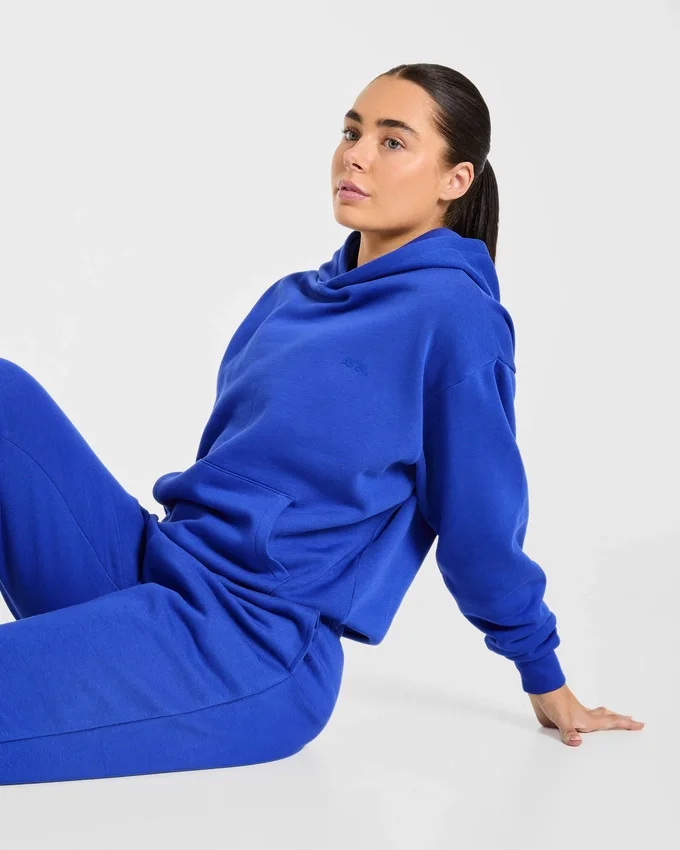 Lifestyle-hoodie i oversized-modell
