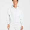 Lifestyle-hoodie i oversized-modell med dragkedja