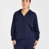 Lifestyle-hoodie i oversized-modell med dragkedja