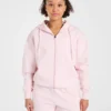 Lifestyle-hoodie i oversized-modell med dragkedja