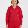 Lifestyle-hoodie i oversized-modell med dragkedja