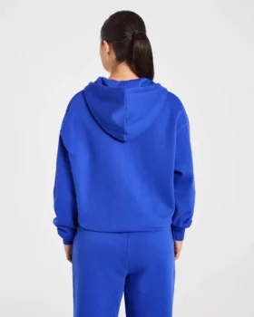 Lifestyle-hoodie i oversized-modell med dragkedja