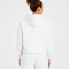 Lifestyle-hoodie i oversized-modell med dragkedja
