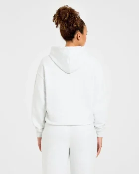 Lifestyle-hoodie i oversized-modell med dragkedja