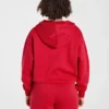 Lifestyle-hoodie i oversized-modell med dragkedja