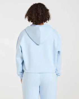 Lifestyle-hoodie i oversized-modell med dragkedja