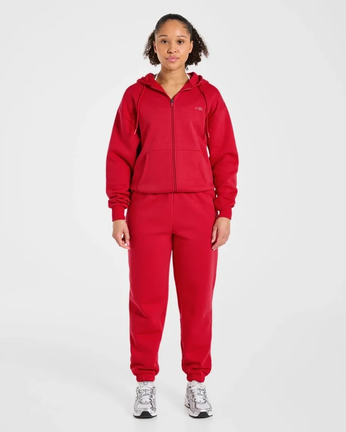 Lifestyle-mjukisbyxor i oversized-modell