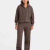 Lifestyle-hoodie i oversized-modell med dragkedja