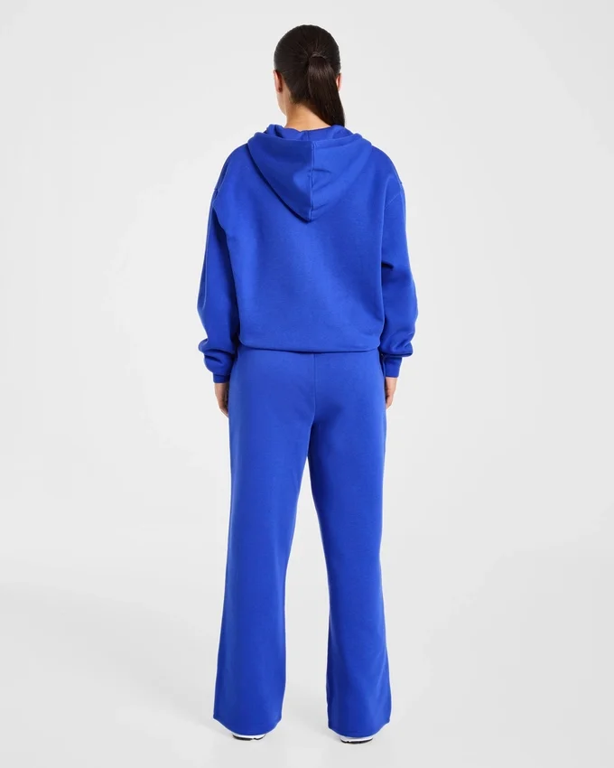 Lifestyle-hoodie i oversized-modell med dragkedja