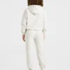 Lifestyle-hoodie i oversized-modell med dragkedja