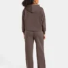 Lifestyle-hoodie i oversized-modell med dragkedja