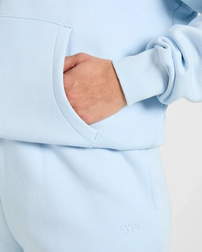 Lifestyle-hoodie i oversized-modell med dragkedja