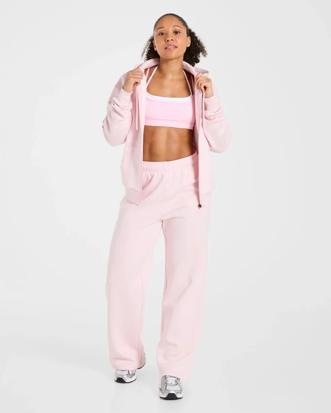 Lifestyle-hoodie i oversized-modell med dragkedja
