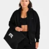 Lifestyle-hoodie i oversized-modell med dragkedja