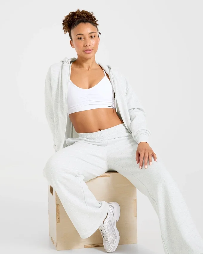 Lifestyle-hoodie i oversized-modell med dragkedja
