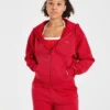 Lifestyle-hoodie i oversized-modell med dragkedja