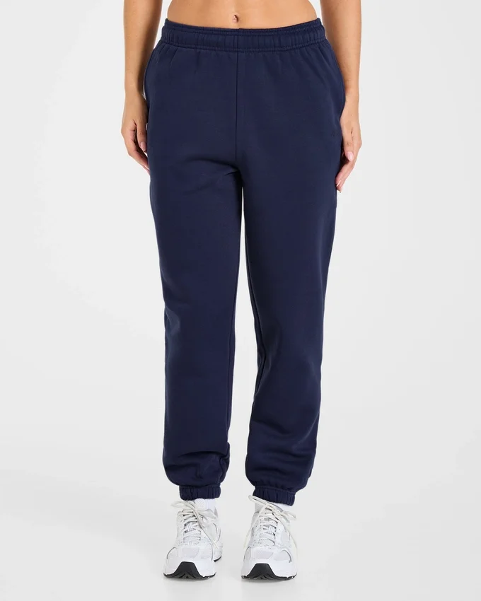 Lifestyle-mjukisbyxor i oversized-modell