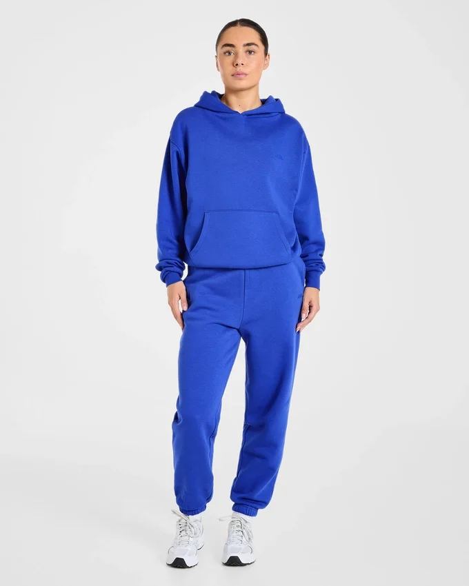 Lifestyle-mjukisbyxor i oversized-modell