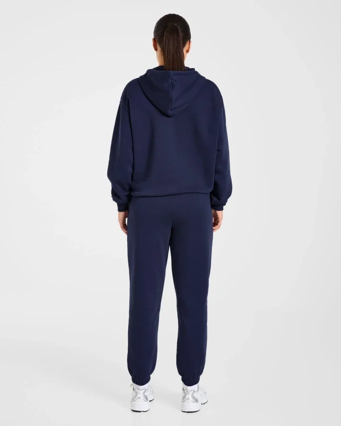 Lifestyle-mjukisbyxor i oversized-modell