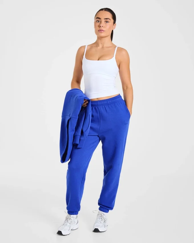 Lifestyle-mjukisbyxor i oversized-modell