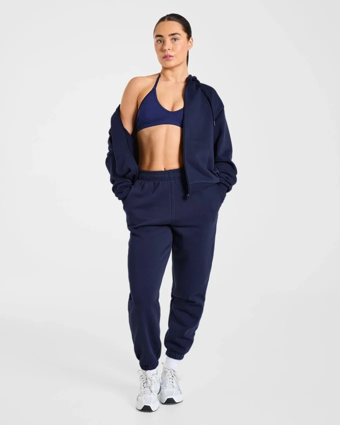 Lifestyle-mjukisbyxor i oversized-modell